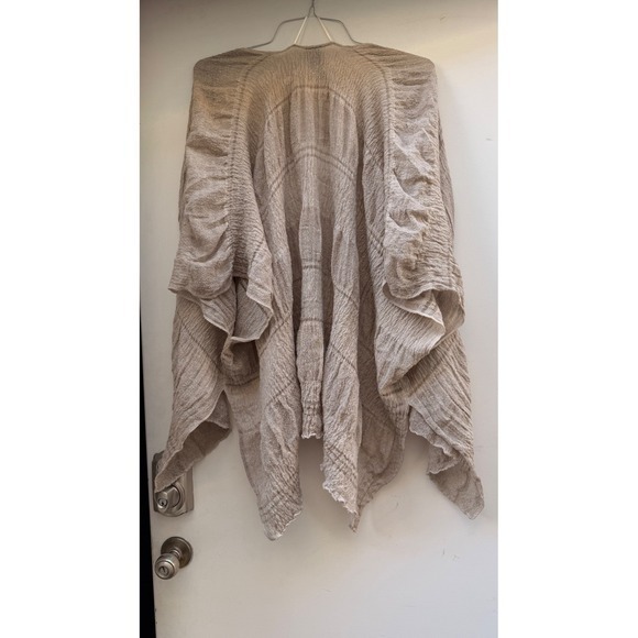 Vince Camuto Gathered Ruched Duster One Size Boho Stye - Picture 4 of 4